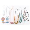 Image 1 : Lot of 7 Miscellaneous Beaded Necklaces.