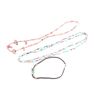 Image 1 : Lot of 3 Stone and Beaded Necklaces.