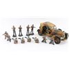 Image 1 : Vintage Toy Military Tanks & Trucks.