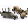 Image 5 : Vintage Toy Military Tanks & Trucks.