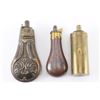 3 American Pistol Flasks