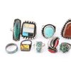 Image 2 : Lot of 16 Women's & Men's Rings.