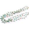 Image 2 : Three-Strand Turquoise & Heishi Necklace.