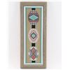 Image 1 : Framed Needlepoint of Belt Buckle Designs.