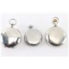 Image 2 : Lot of three Elgin Pocket Watches.