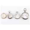Image 1 : Lot of 4 Pocket watches.