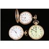 Lot of 3 Illinois Pocket watches.
