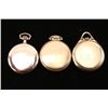 Image 2 : Lot of 3 Elgin Pocket Watches.