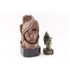 Image 1 : Lot of Two Resin Statues.