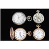 Image 1 : Lot of Four pocket Watches.