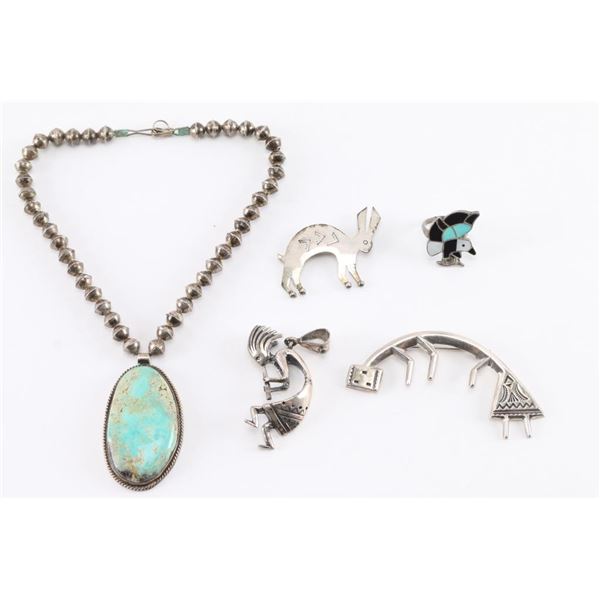 Collection of Native American Jewelry