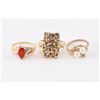 Image 1 : Collection of 3 Ladies Rings