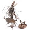 Image 1 : Abstract Metal Indian Sculpture.