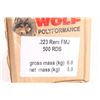 Image 2 : 500 Rounds of Wolf .223