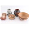 Image 2 : Lot of 17 Small Native Pots.
