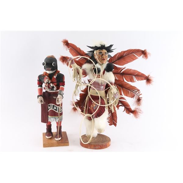 Lot of Two Kachinas.