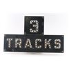 Image 1 : Iron Railroad Sign