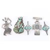 Image 1 : Collection of 4 Native American Pins