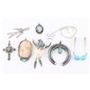 Image 2 : Lot of 9 Native American and Other Pendants