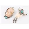 Image 3 : Lot of 9 Native American and Other Pendants