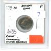 Image 1 : 179 AD Silver Denarius; Ancient Rome; 'Roma' Commodus