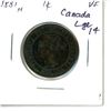Image 2 : 1881H Canada Large Cent