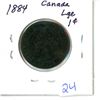 Image 1 : 1884 Canada Large Cent
