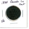 Image 2 : 1884 Canada Large Cent