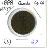 Image 1 : 1888 Canada Large Cent (1.)