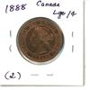 Image 2 : 1888 Canada Large Cent (2.)