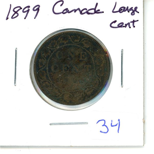1899 Canada Large Cent