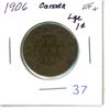 Image 1 : 1906 Canada Large Cent