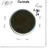 Image 2 : 1907 Canada Large Cent