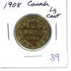 Image 1 : 1908 Canada Large Cent