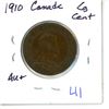 Image 1 : 1910 Canada Large Cent