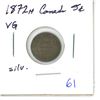 Image 1 : 1872H Canada Silver 5¢