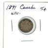 Image 2 : 1891 Canada Silver 5¢