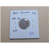 Image 1 : 1904 Canada Silver 5¢