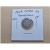 Image 2 : 1909 Round Leaves Canada Silver 5¢
