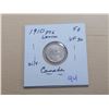 Image 1 : 1910 Pt Leaves Canada Silver 5¢