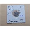 Image 1 : 1912 Canada Silver 5¢ (1.)