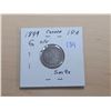 1899 Sm 9s Canada Silver 10¢