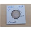 Image 2 : 1909 Canada Silver 25¢