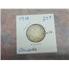 Image 2 : 1914 Canada Silver 25¢