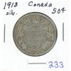 Image 1 : 1918 Canada Silver 50¢