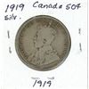Image 2 : 1919 Canada Silver 50¢