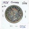 Image 1 : 1938 Canada Silver 50¢