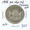 Image 1 : 1946 Die Chip in 6 Canada Silver 50¢