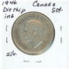 Image 2 : 1946 Die Chip in 6 Canada Silver 50¢