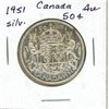 Image 2 : 1951 Canada Silver 50¢